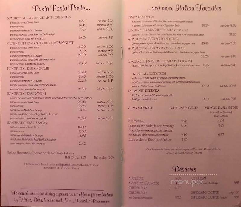 La Hacienda Of New York Restaurant - Niagara Falls, NY menu_pic