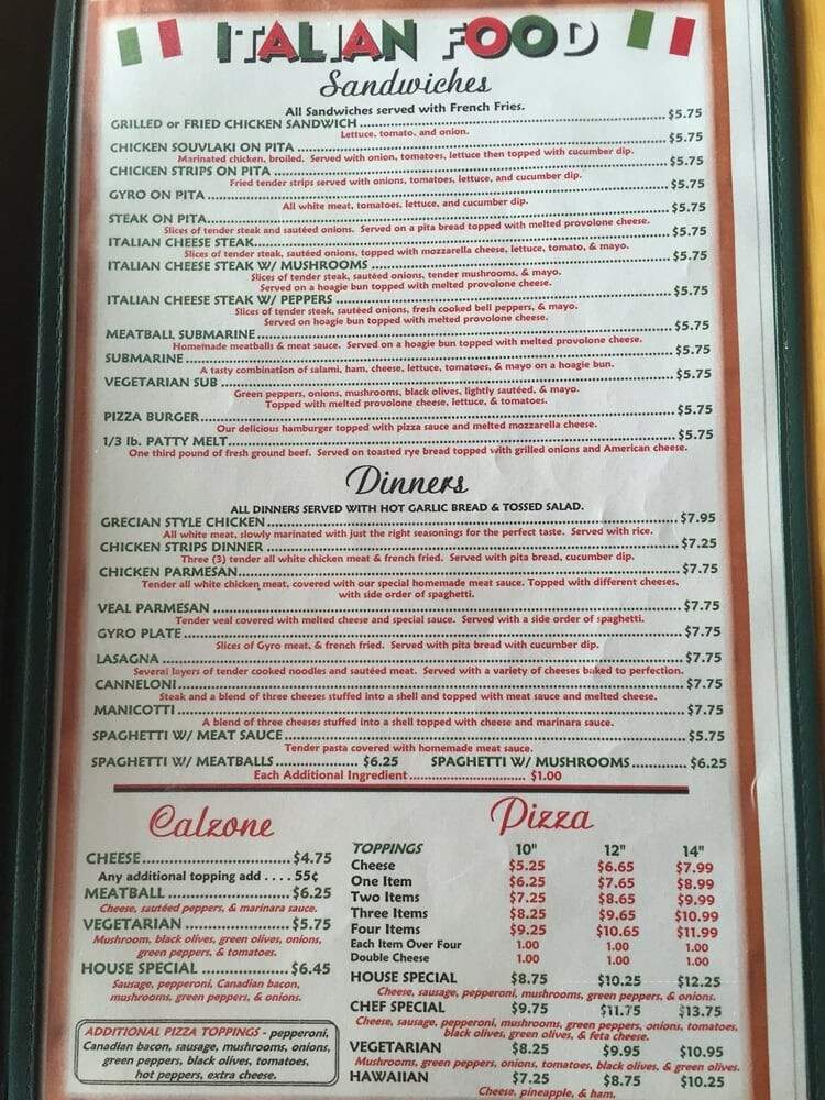 La Hacienda - Decatur, TN menu_pic