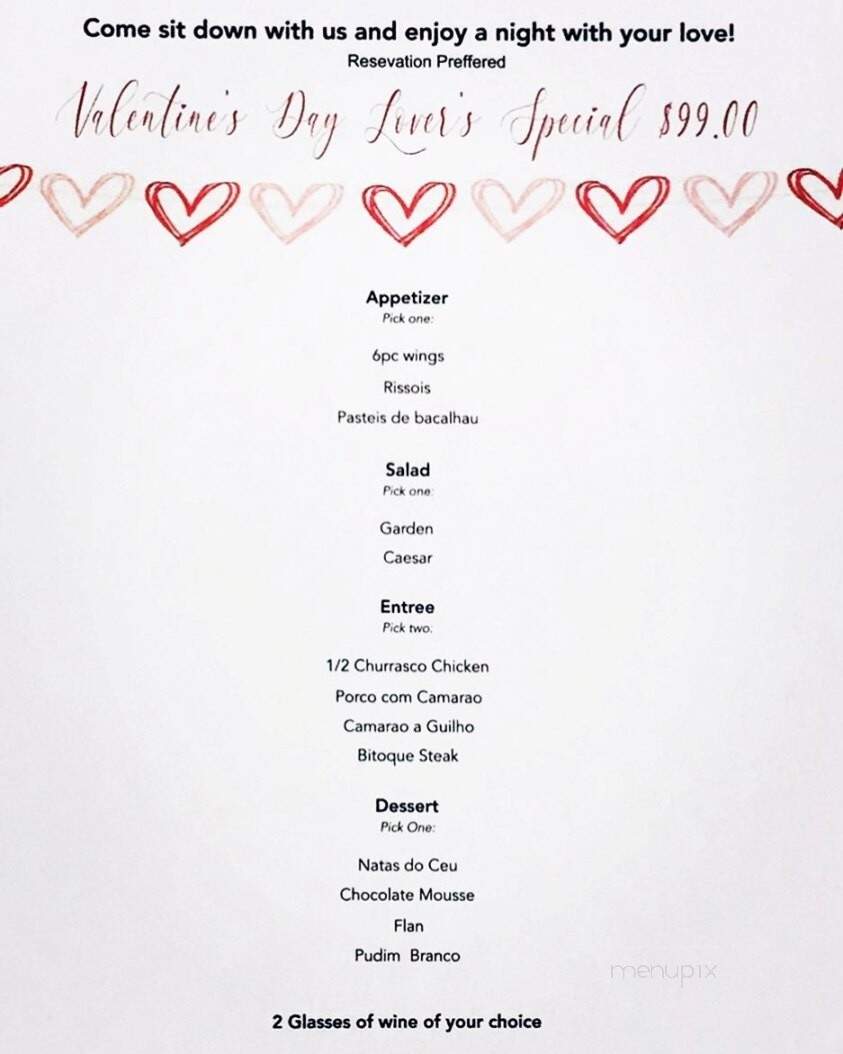 Little Portugal - Fuquay-Varina, NC menu_pic