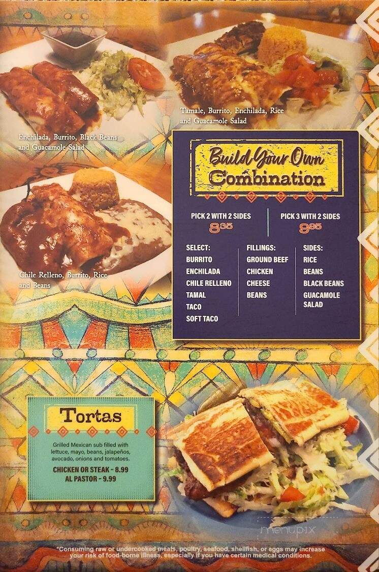 El Portal - Morganton, NC menu_pic