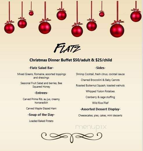 Flatz Restaurant - Broomfield, CO menu_pic
