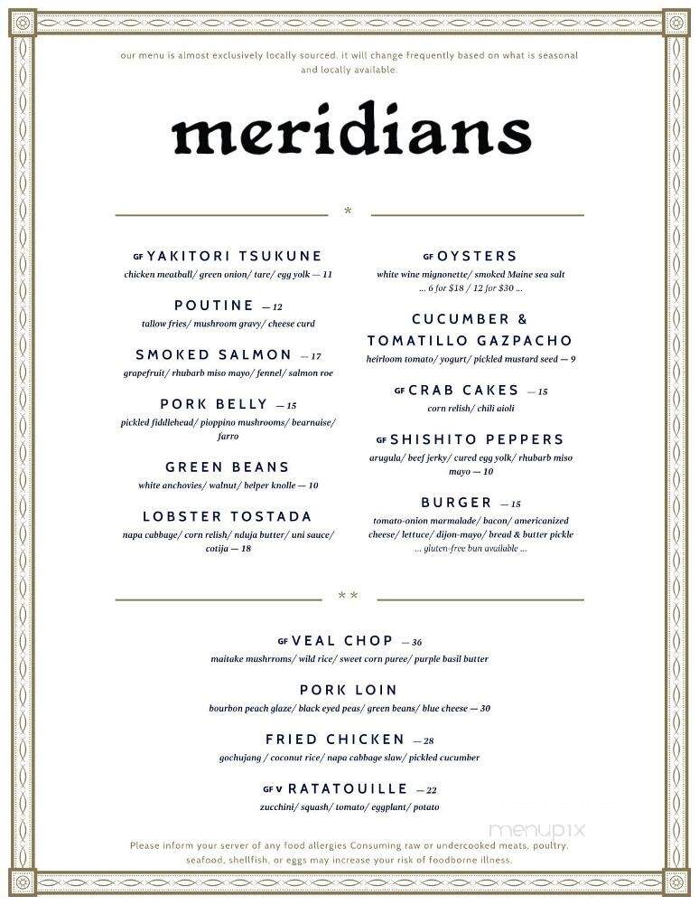 Meridians - Fairfield, ME
