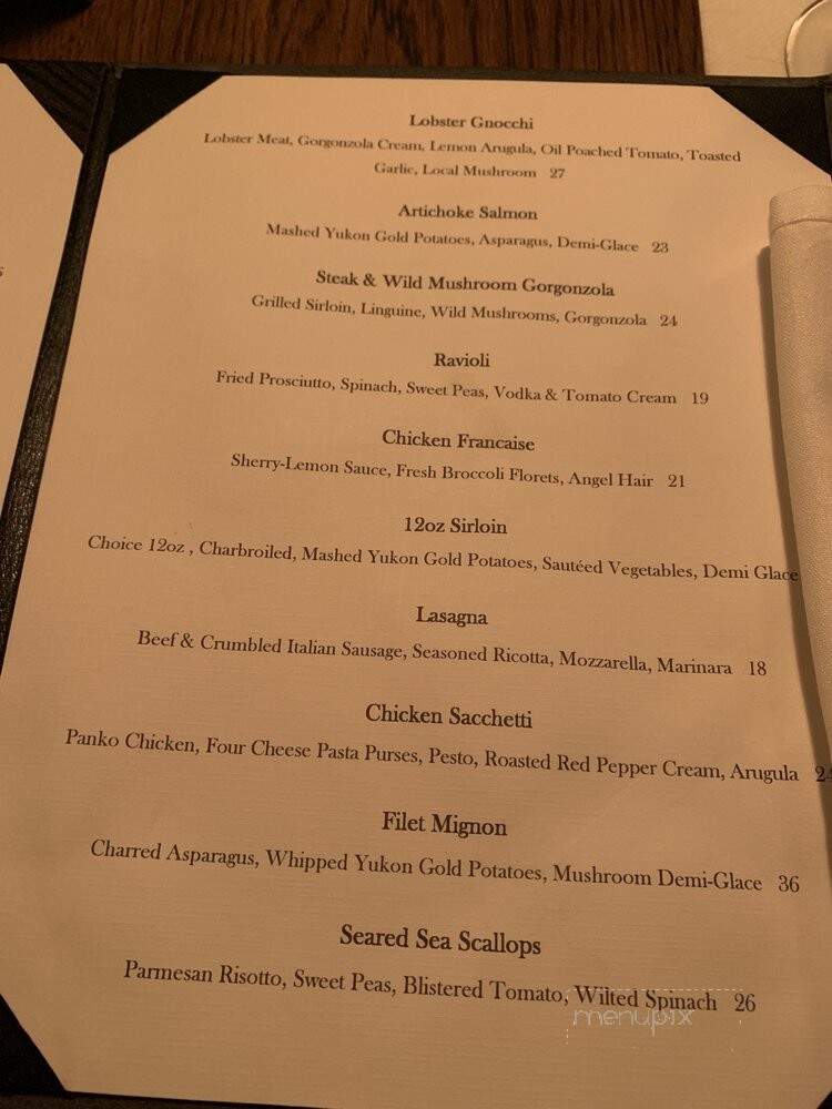 Michael's Fine Foods & Spirits - Waterville, NY menu_pic