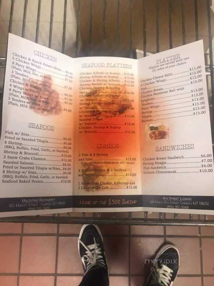 Mylestone Catering - Camden, NJ menu_pic