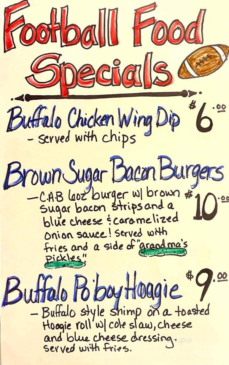 Pine Grove Inn - Batavia, NY menu_pic