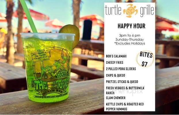 The Turtle Grill - Lake Havasu City, AZ menu_pic