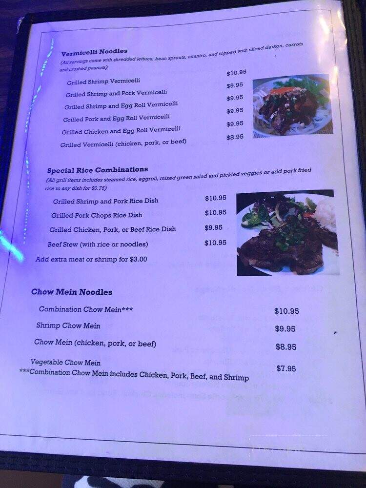 Pho Tahoe - Pollock Pines, CA menu_pic