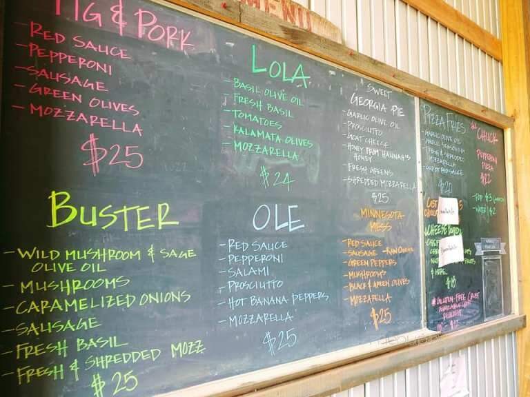 Pleasant Grove Pizza Farm - Waseca, MN menu_pic