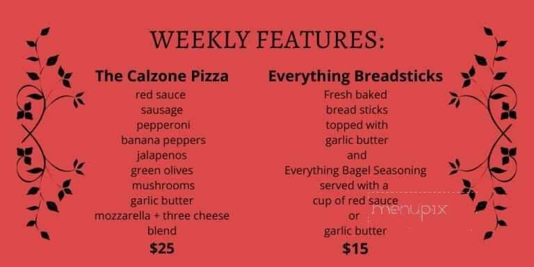 Pleasant Grove Pizza Farm - Waseca, MN menu_pic