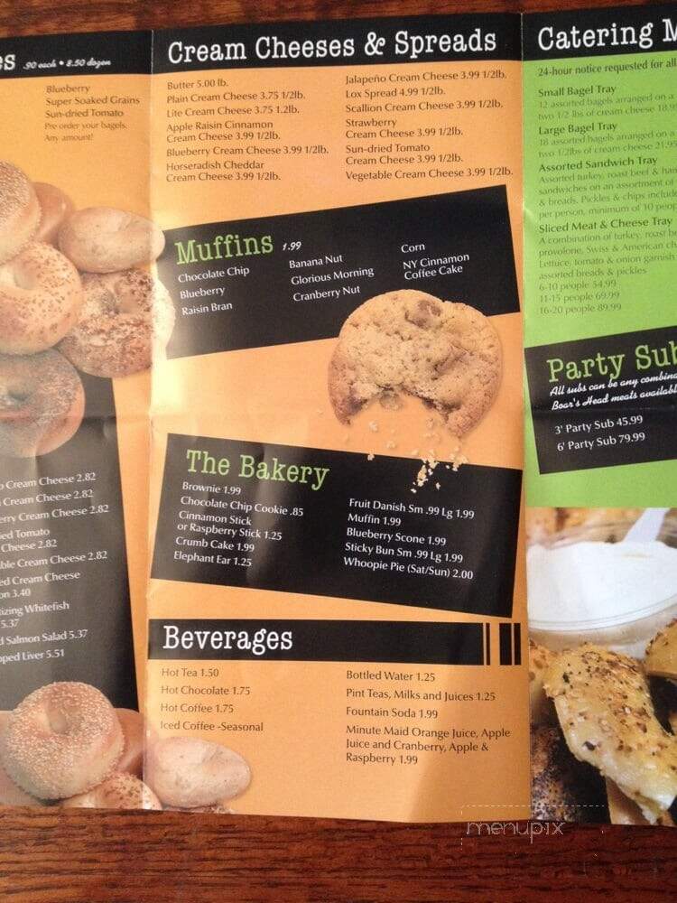 Ressler's Bagel & Deli - Mechanicsburg, PA menu_pic