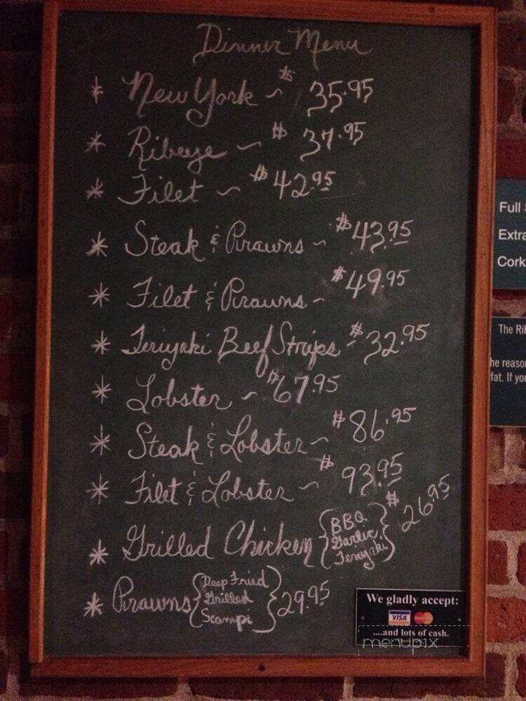 El Rancho Inn-Steak & Lobster - Stockton, CA menu_pic