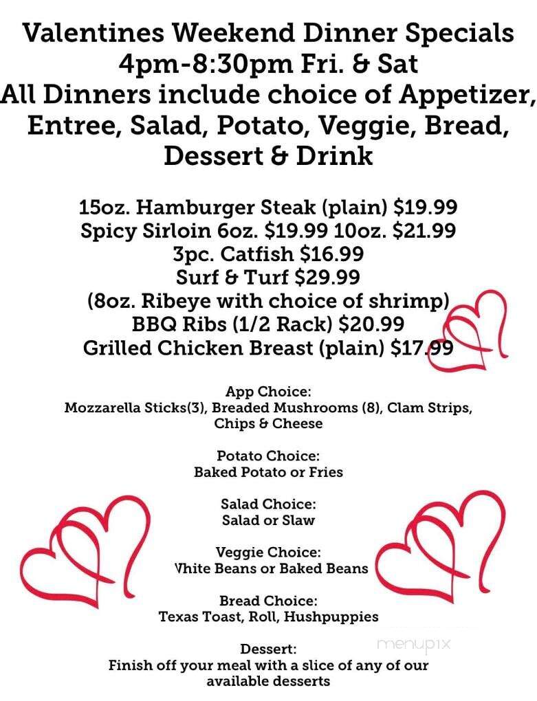 Southside Cafe - Paris, TN menu_pic
