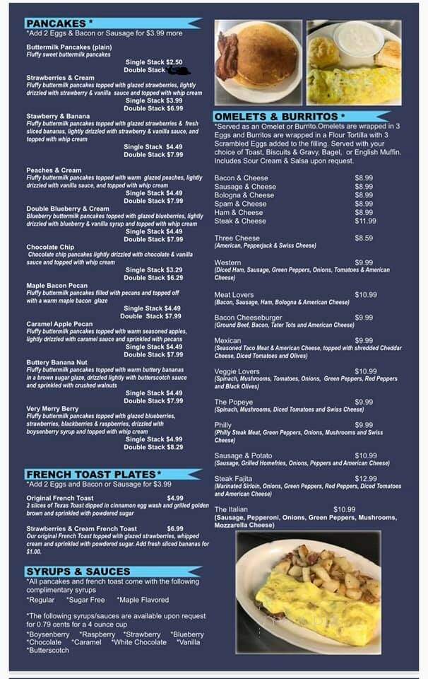 Southside Cafe - Paris, TN menu_pic