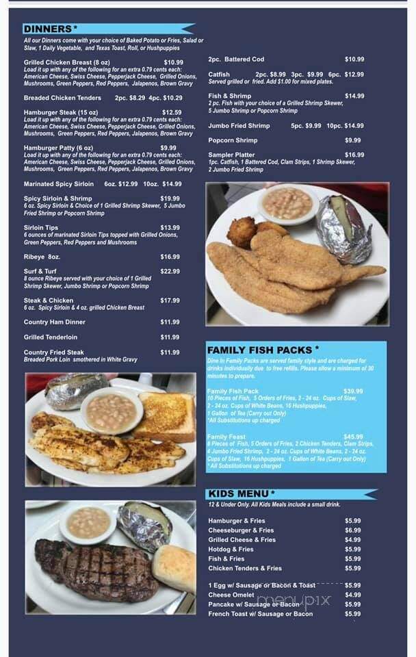 Southside Cafe - Paris, TN menu_pic