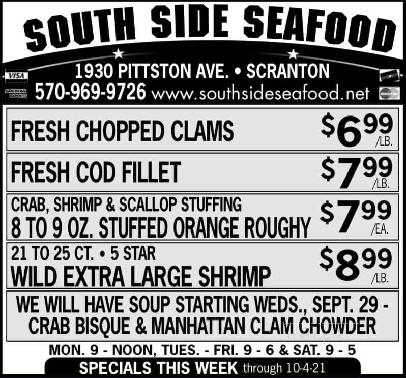 South Side Seafood - Scranton, PA