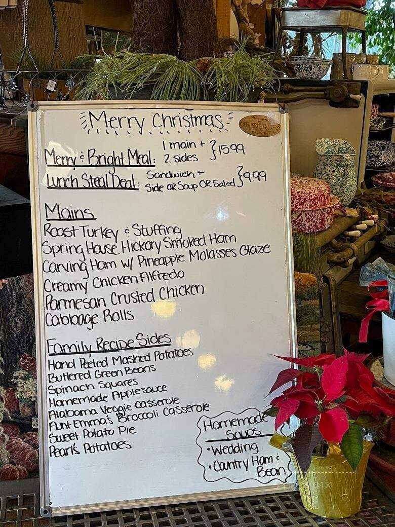 The SpringHouse - Washington, PA menu_pic