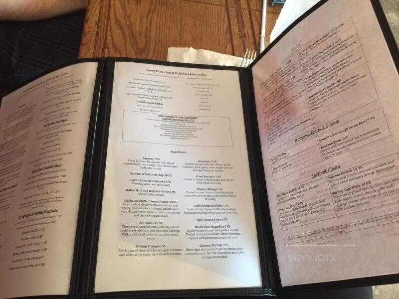 Sweetwater Bar & Grill - Agua Dulce, CA menu_pic