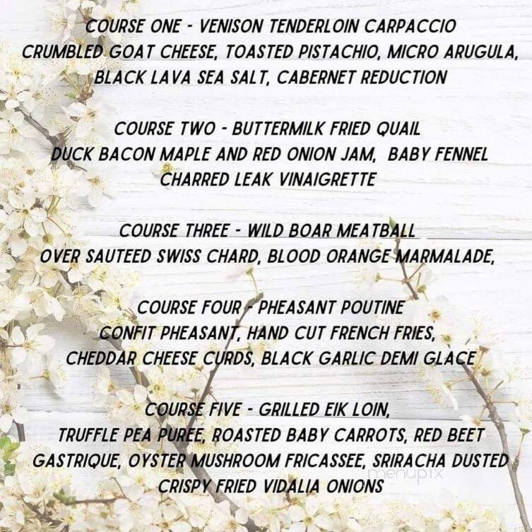 Beaumont Inn - Dallas, PA menu_pic