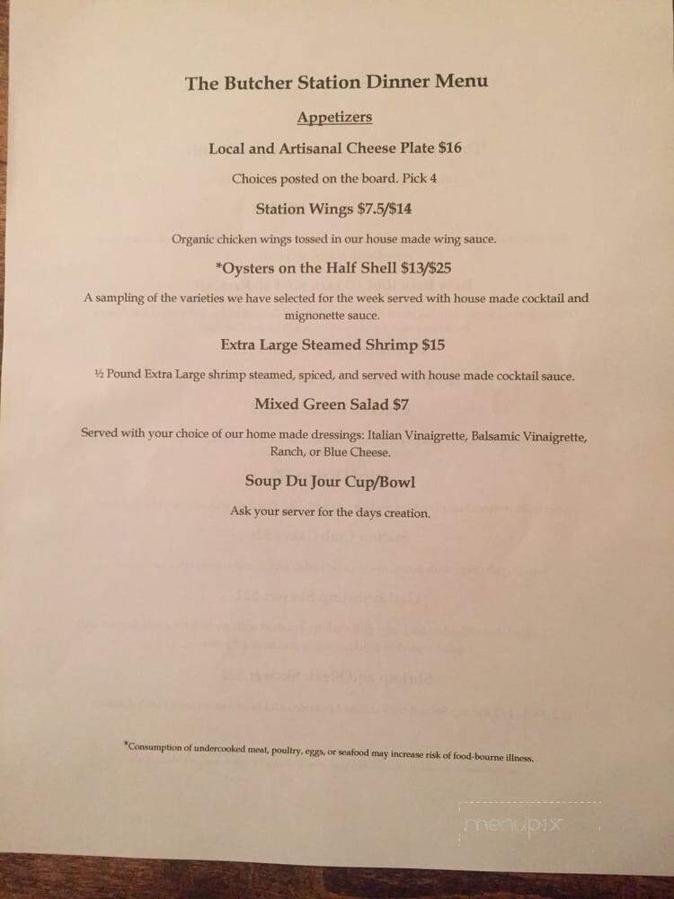 The Butcher Station - Winchester, VA