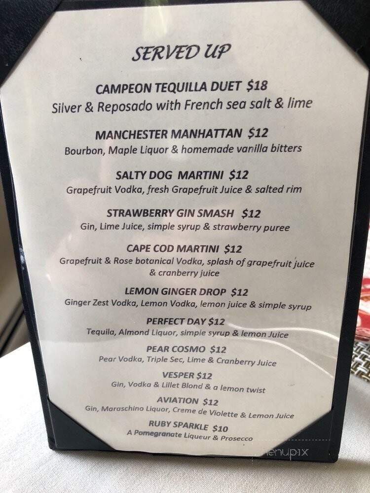 The Silver Fork - Manchester, VT menu_pic