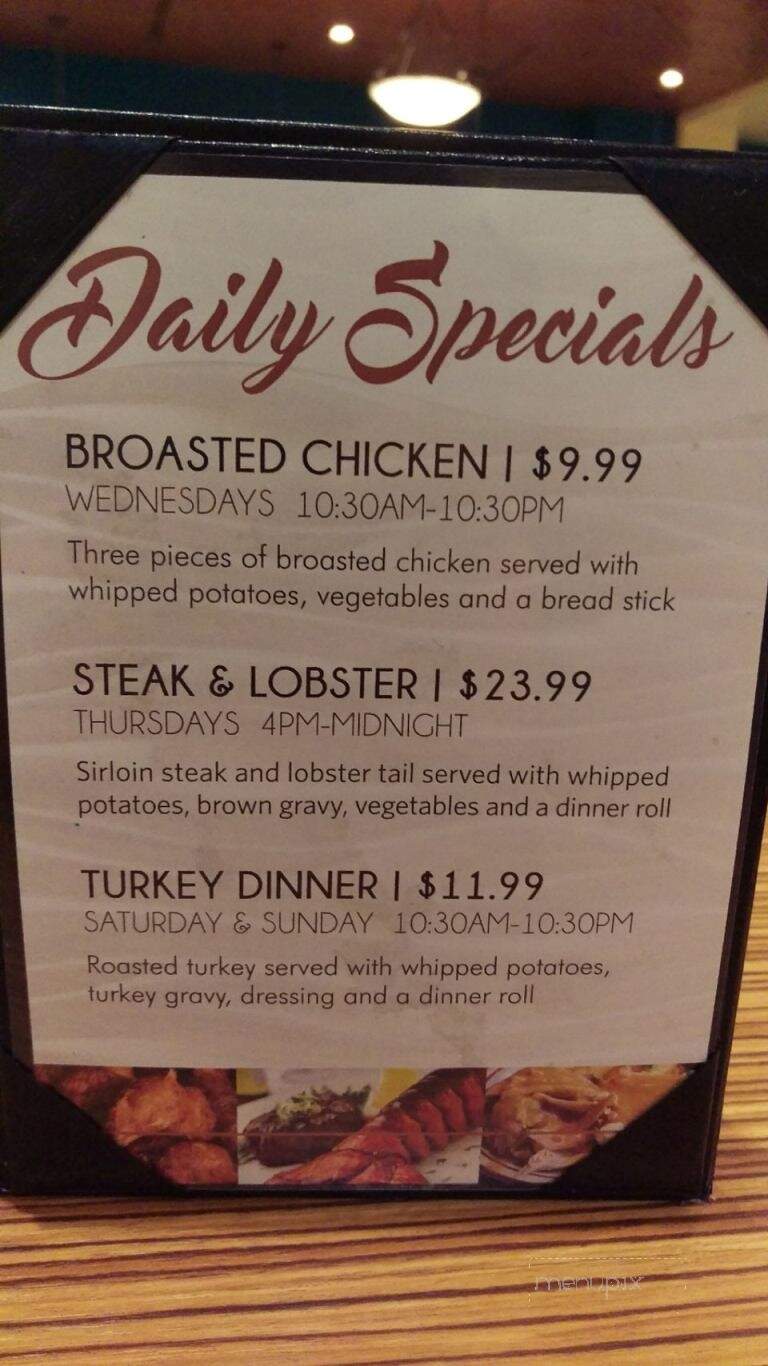 Currents - Welch, MN menu_pic
