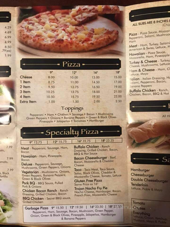 Trojan's Den Pizza - Botkins, OH