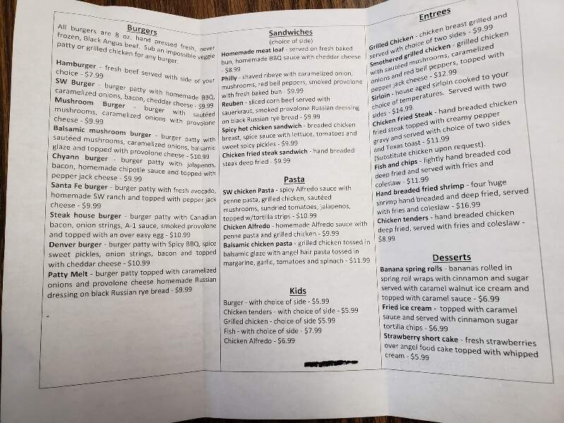 The Cafe At Har-Ber Village - Grove, OK menu_pic
