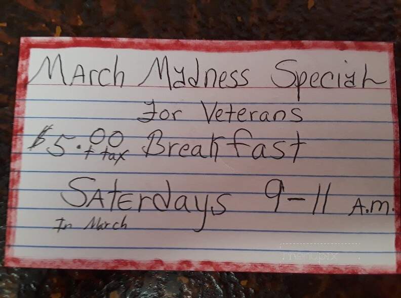 My Tia's Cafe - Cerro, NM menu_pic