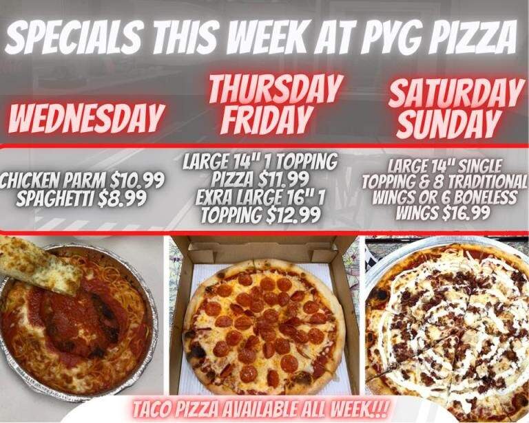 PYG Pizza - Pageland, SC