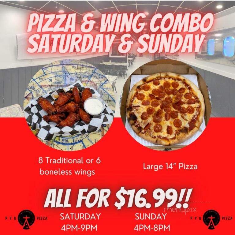 PYG Pizza - Pageland, SC menu_pic