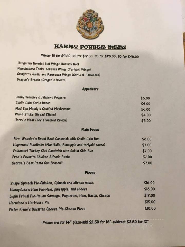 Saucy's Pizzeria - Hillsboro, MO menu_pic