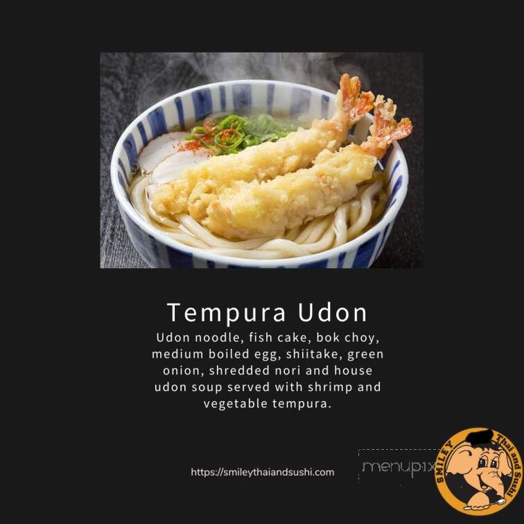 Smiley Thai and Sushi - Mount Juliet, TN menu_pic