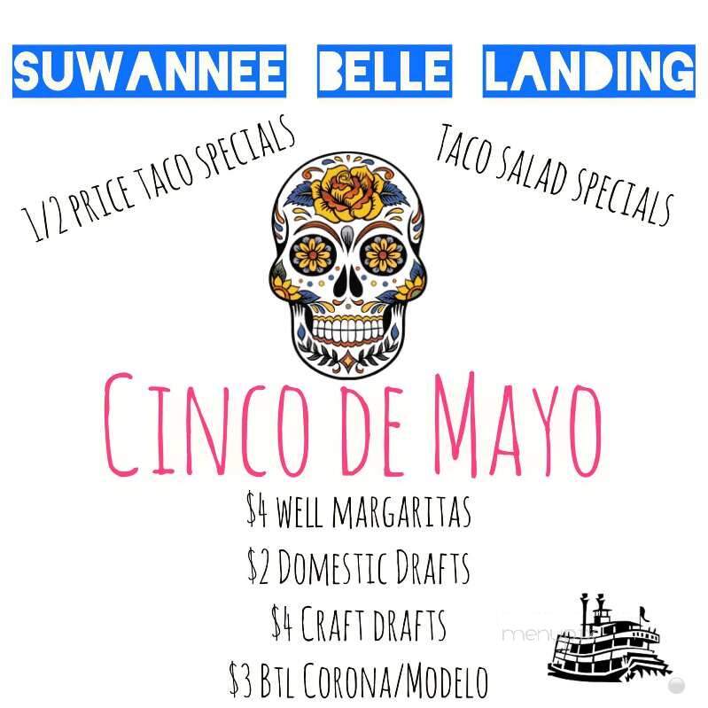Suwannee Belle Landing - Old Town, FL menu_pic
