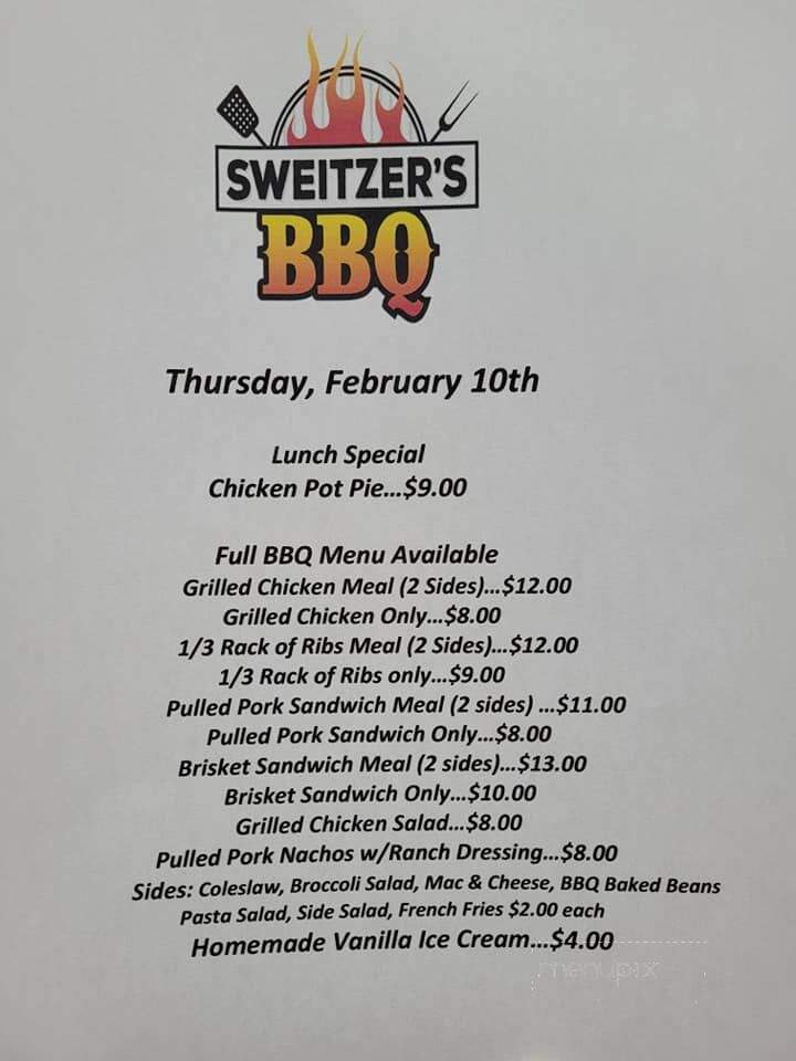 Sweitzer's BBQ - Oakland, MD