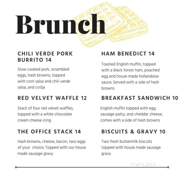 The Office Tavern - Burlington, WA menu_pic