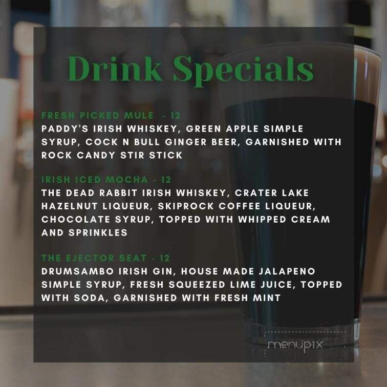 The Office Tavern - Burlington, WA menu_pic