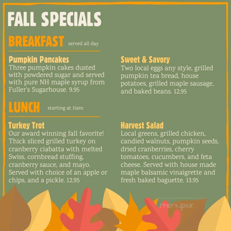 Tucker's - Bedford, NH menu_pic