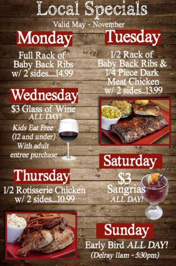 Lucille's Bad To The Bone BBQ - Delray Beach, FL menu_pic