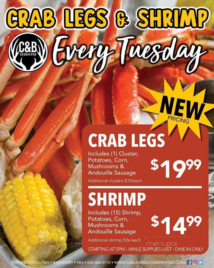 C&B Grub & Pub - Barnhart, MO menu_pic