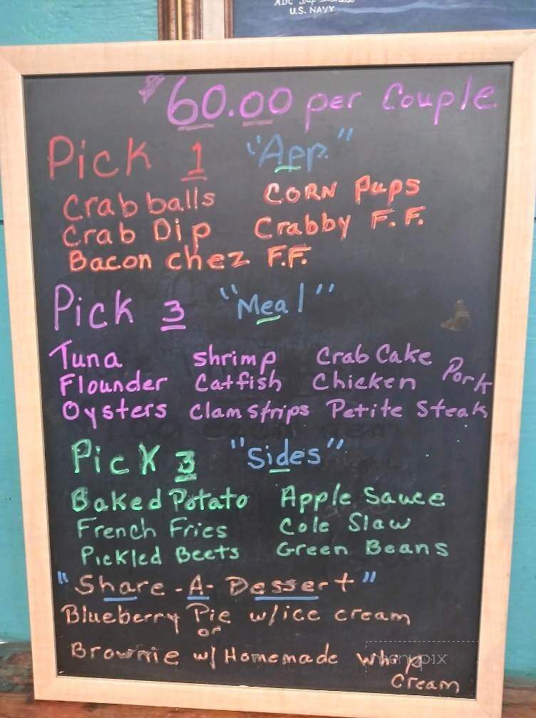 The Crusty Crab - Greenbackville, VA menu_pic
