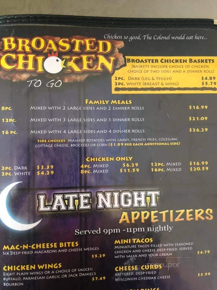 East Point Sportz Pub - Janesville, WI menu_pic