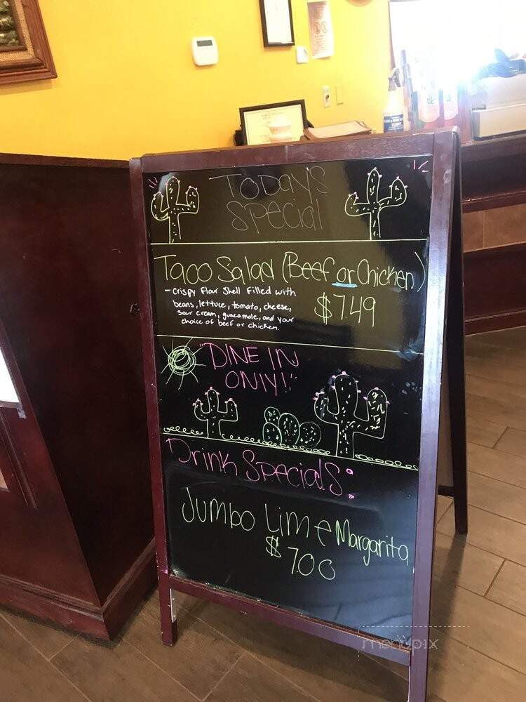 El Nopal - Shively, KY menu_pic
