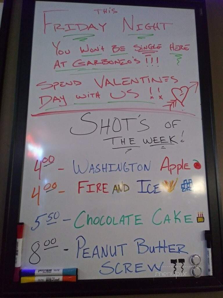Garbonzos pizza - Caldwell, ID menu_pic