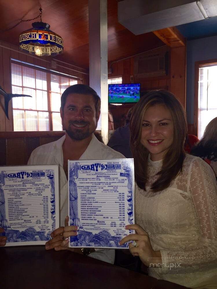 Gary's Oyster Bar & Seafood - Lake Alfred, FL menu_pic