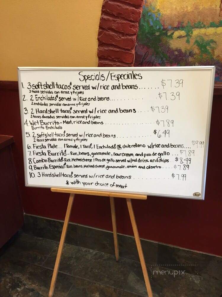 Manny's Mexican Grill - Thousand Oaks, CA menu_pic