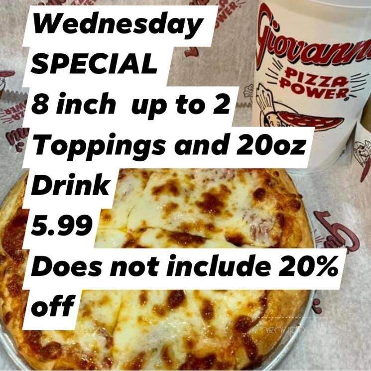 Giovanni's Pizza - West Liberty, KY menu_pic