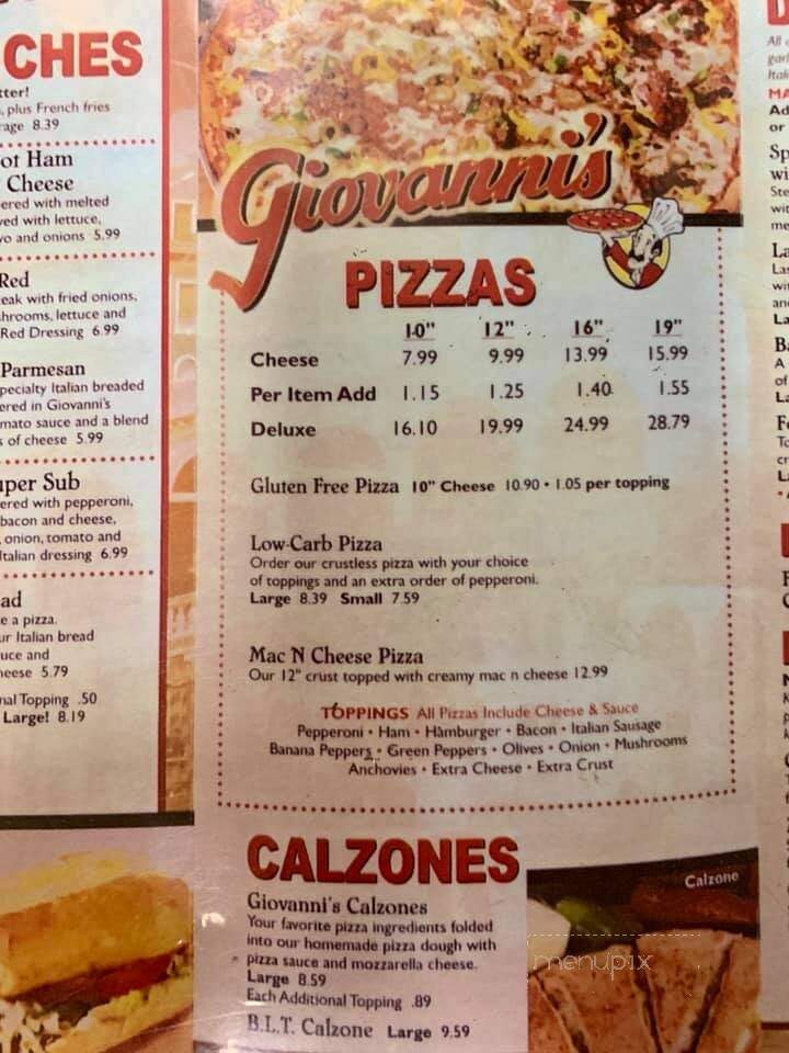 Giovanni's Pizza - West Liberty, KY