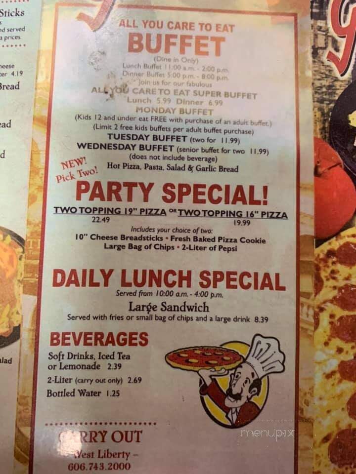 Giovanni's Pizza - West Liberty, KY