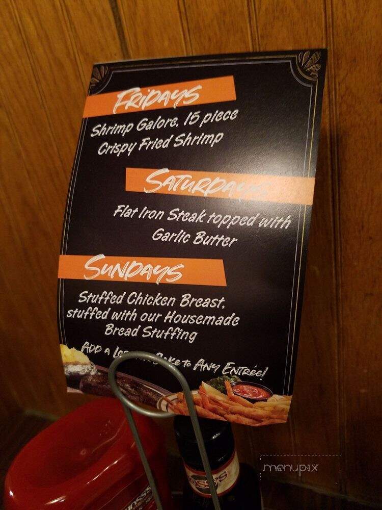 Hoss's Steak & Sea House - Mechanicsburg, PA menu_pic