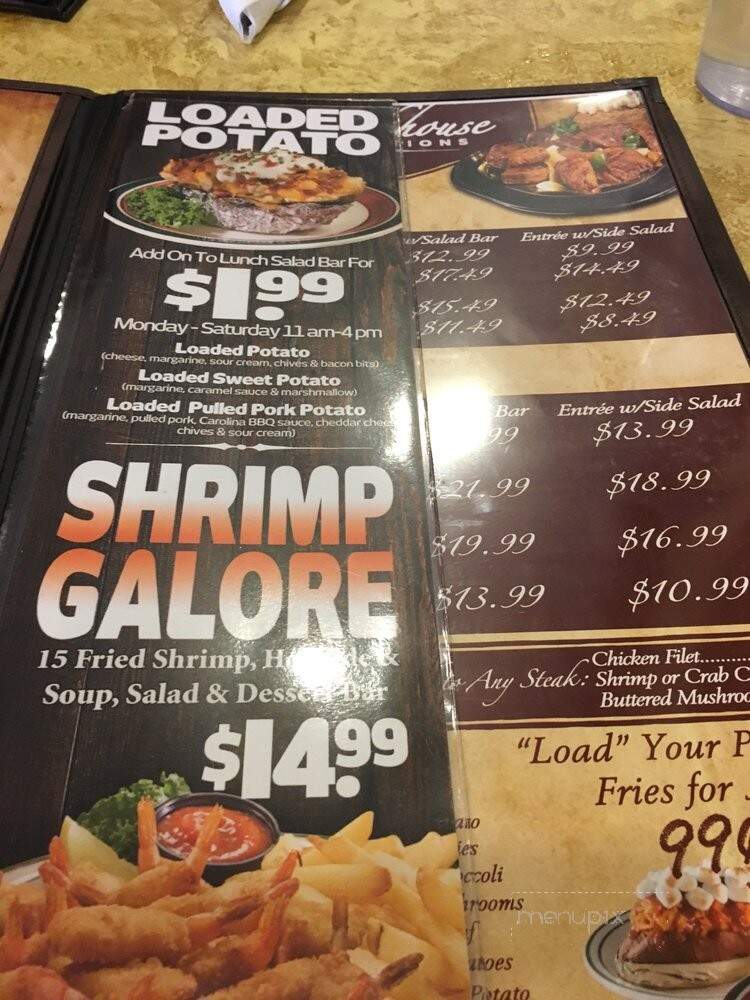 Hoss's Steak & Sea House - Mechanicsburg, PA menu_pic